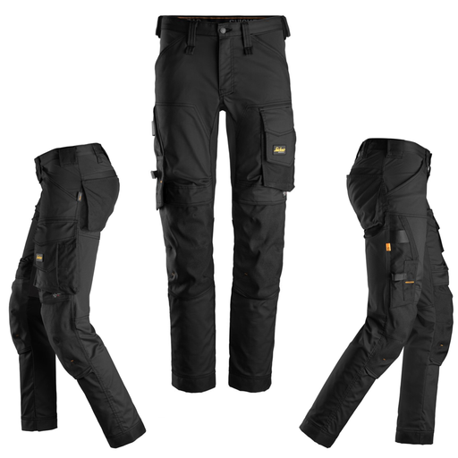 SNICKERS STRETCH-HOSE SCHWARZ 6341-0404 - 56
