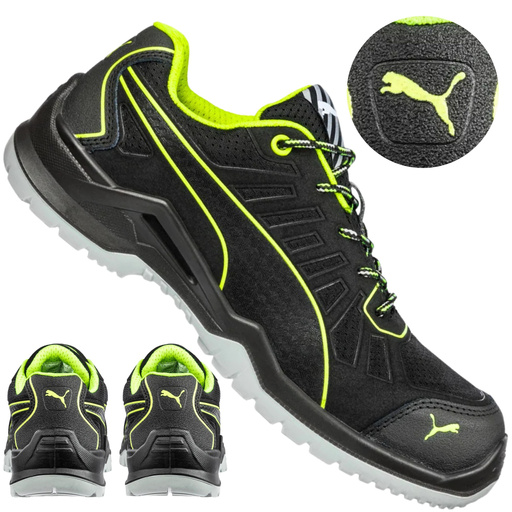 Puma Fuse Tc Grün Low S1P Schuhe 64.421.0 - 40