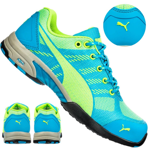 Puma Celerity Knit Blau Low S1P Schuhe 64.290.0 - 40