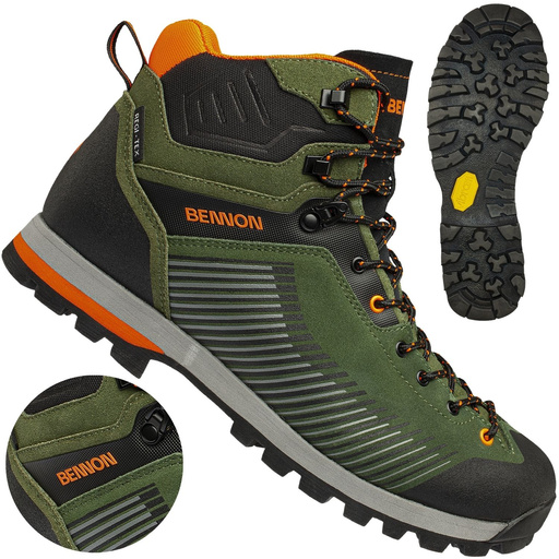 Bennon Peak Grün Hohe Stiefel - 46