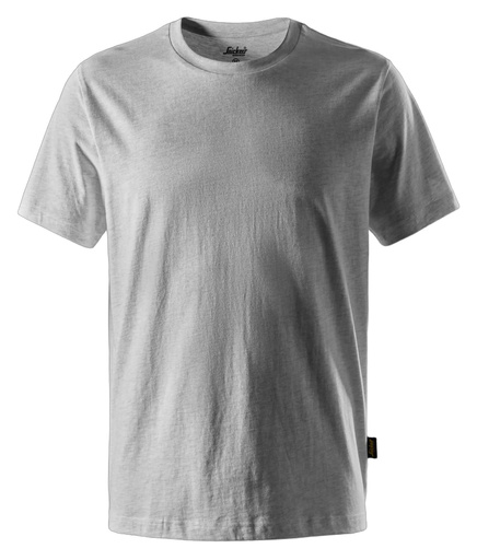 SNICKERS T-SHIRT GRAU MELANGE 2502-2800 - XXL