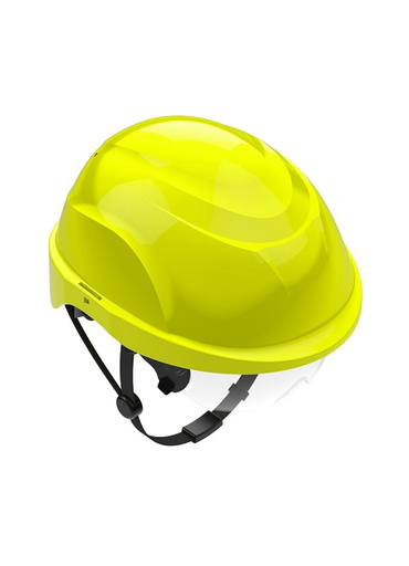 ELEKTROISOLIERENDER HELM ATRA20 GELB HV MIT BRILLE
